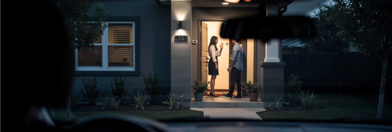 Partner Who Was Seen Entering Another Property
